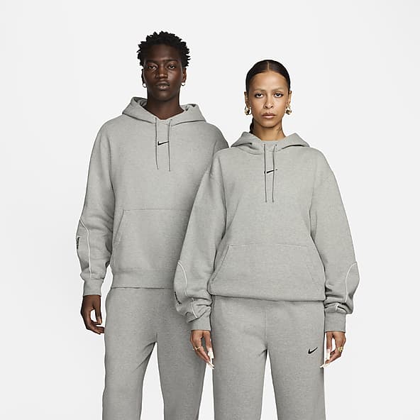 Nike sweatshirt grey mens best sale